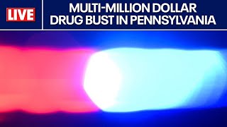SOON 🔴Multi-million dollar drug bust in Bucks County