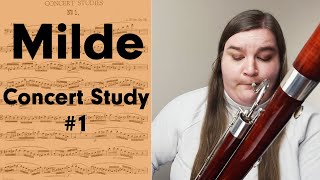 Milde Concert Study for Bassoon No. 1