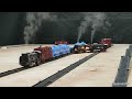 railking steam locomotive model in action 10