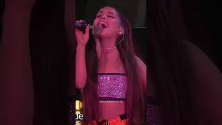 Ariana Grande NAILS HIGH NOTE in Bang bang live #arianagrande #shorts #singing
