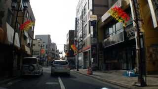 東小岩５～南小岩８（車載動画）江戸川区Tokyo,Japan.