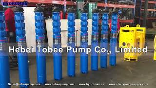 Hydroman® Submersible deep well pumps.