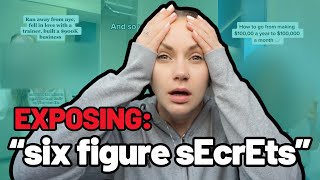 EXPOSING Coaching Scams on TikTok #reaction