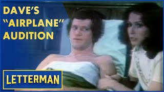 Dave Letterman's "Airplane Audition" | Letterman