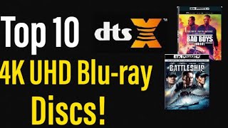 Top 10 Best DTS X 4K UHD Blu-ray Discs!