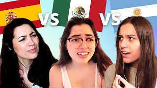 Spanish Differences: Spain vs Mexico vs Argentina - Intermediate Spanish