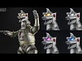 New Godzilla Mechagodzilla action figure led and roaring effects fully revealed by Megahouse