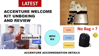 Accenture Welcome kit Unboxing|Accenture Work from home kit| Accenture Accommodation Details|