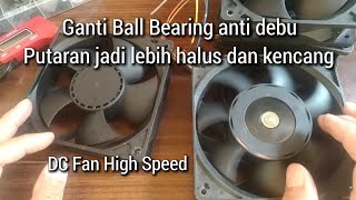 ganti ball bearing anti debu dc fan high speed avc 48 volt dc