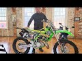 the g.o.a.t. ricky carmichael s kawasaki team pro circuit split fire kx125 replica