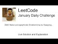 Daily Leetcode #1761: Jan 25, 2025 - 2948. Make Lexicographically Smallest Array by Swapping...