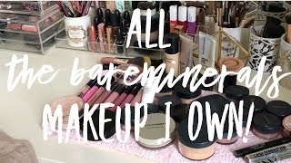 All The BareMinerals Makeup I own! | BlondeTeaParty