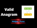Valid Anagram | Coding Interview Problem | Leetcode 242