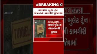 Valsad News : Valsad માં બુલેટ ટ્રેન પ્રોજેક્ટની કામગીરી પૂરજોશમાં | Bullet Train