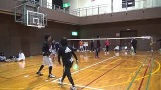 Ｆリーグ大会コートホッパーズ対skiwarkers