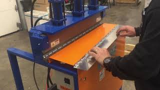 PROFAB Vertical Hydraulic Button Punch Cheek Bender #1