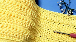 A super easy stitch for your crochet projects
