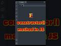 🔧 What’s a Constructor in JavaScript? #coding #javascript
