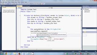 Visual Basic NET Tutorial 52 How to Display Google Maps in VB NET