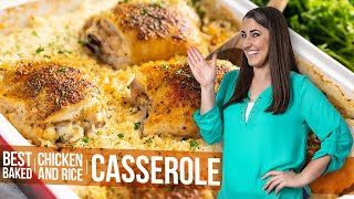 Best Baked Chicken and Rice Casserole