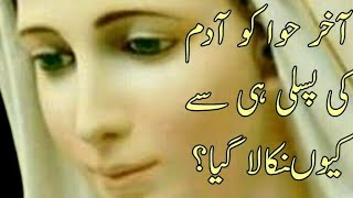 WHY EVE CREATE FROM MAN`s RIB|حوا کو آدم کی پسلی سے کیوں پیدا کیا|URDU SECRET SEEKER