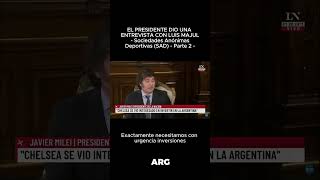 El presidente #Milei dio una entrevista con Luis #Majul - SAD - PARTE 02 -