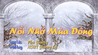 Nỗi Nhớ Mùa Đông - Sáng tác Phú Quang - Thể hiện Quang Lý