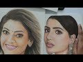 comparison between brustro skintone set vs prismacolor portrait set pencils brustro prismacolor