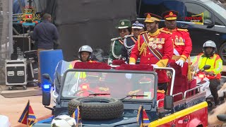 THE ARRIVAL OF HIS MAJESTY KING MSWATI  III // 55YEARS DOUBLE CELEBRATION