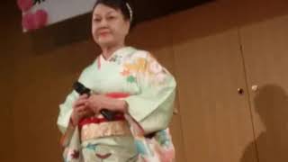 山口良子さん　涙の鏡（竹村こずえ）第25回記念  浪花艶歌まつり　熱唱！