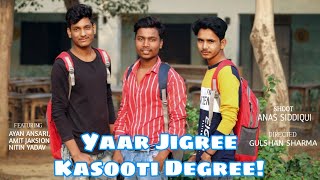 Yaar Jigree Kasooti Degree - Sharry Maan (Remake Video) || Ayan Ansari