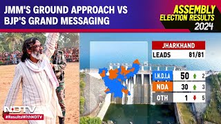 Jharkhand Results 2024 | JMM's Ground Approach Vs BJP's Grand Messaging: Jharkhand Results Decoded