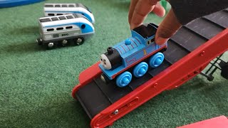 Build Brio & Thomas and Friends Toy Trains w/ Fire Truck, Toy Vehicles & Wooden Railway Learn play