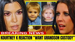 Kourtney Kardashian FREAKS OUT As Justin Bieber Mom Wants Custody Of Her Grandso