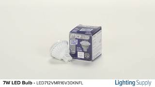 TCP 7W LED MR16 Bulb (LED712VMR16V30KNFL)