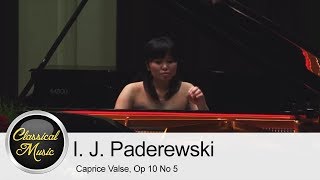 Ignacy Jan Paderewski - Caprice Valse, Op 10 No 5 | Rina Sudo