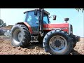 massey ferguson 6180 fine aratura con bivomere nardi