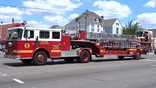 *800 Subscriber Special* PFD Engine 36 & Ladder 290 Responding