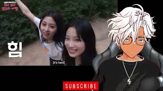 KNDY です reacts to LE SSERAFIM SHINEZ Jinzuha Trip ep. 1-2