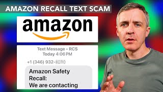 Amazon Recall Text Message Scam Exposed (2025)