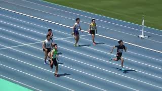 20220612 県北地区中体連 延岡2年男子100ｍ 予選1・2・3・4組