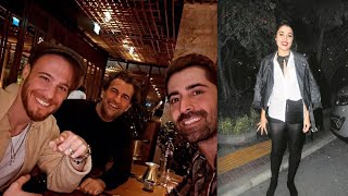 Kerem Bürsin introduced Hande Erçel to his friends!