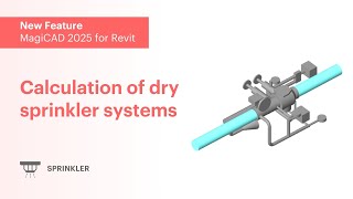 MagiCAD 2025 for Revit – Calculation of dry sprinkler systems