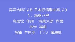 「日本抒情歌曲集」（林光編曲）より（メンネルコール広友会　第12回定期演奏会）