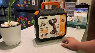 Unboxing Worx Cordless Impact Wrench