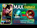 PHOVEUS DAMAGE BIKIN MUSUH TERCENGANG🔥 BUILD PHOVEUS TERSAKIT😱 TOP GLOBAL PHOVEUS REVAMP GAMEPLAY