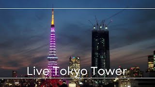 4K LIVE Tokyo Tower and Roppongi Hills and Azabudai Hills/東京タワーと麻布台ヒルズ/2023.1.23