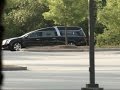 Raw: Hearse Carrying Bobbi Kristina Brown