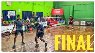 BALU/BENNET ANTONY VS SHIVASHANKAR/SREEJITH:CORONATION CLUB ALL KERALA SENIOR TOURNAMENT FINAL 2021