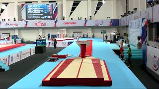 2nd FIG Artistic Gymnastics Junior World Championships. VT MURENAS Martynas (LTU)